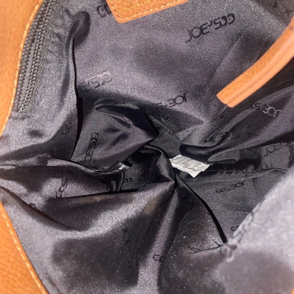 ❌❌ SOLD ❌❌ Joe's Jeans Faux Leather Rust Brown Crossbody Messenger Bag Purse - Picture 12 of 16